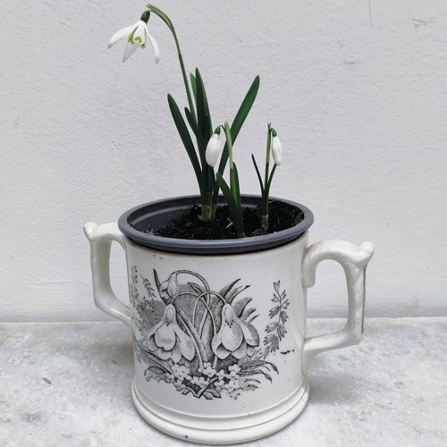 Late C19th 'Snow Drop' Loving Cup