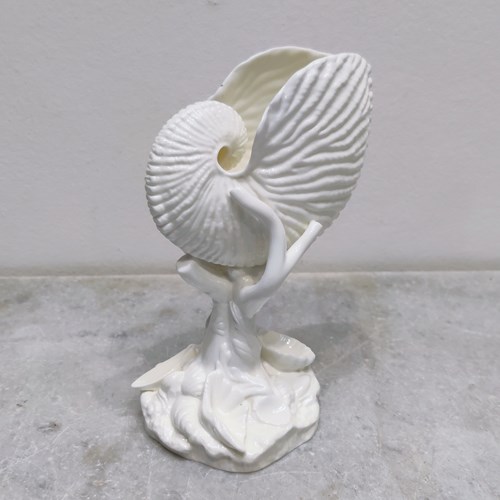 Royal Worcester 'Nautilus' Shell Vase