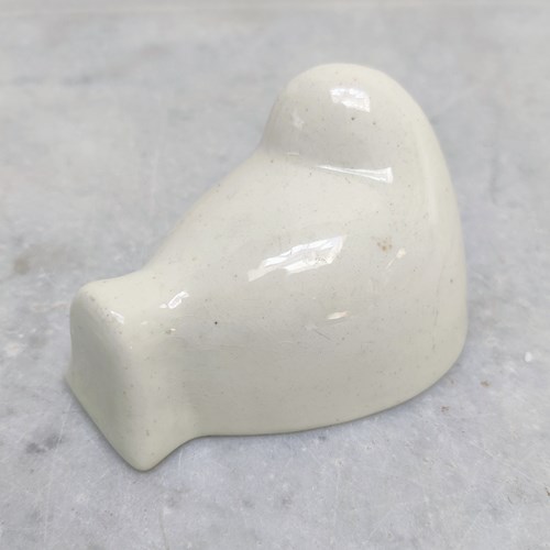 Tiny Antique Creamware ‘Dove’ Jelly Mould
