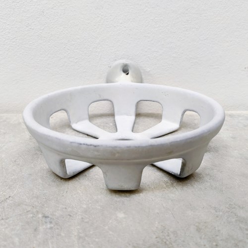 Mid Century Enamel Soap Dish