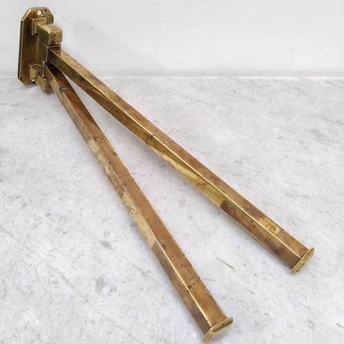 Antique Brass Towel Rail