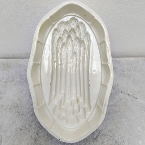 Creamware Asparagus Mould