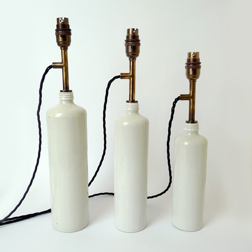 Schnapps Bottle Lamps