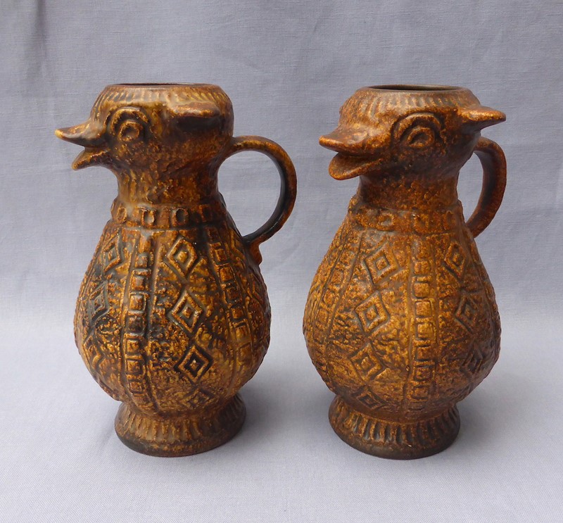 1970s Jasba Aztec Animal Jugs-ginger-tom-s-curious-eclectic-ce437a-hoarde-main-637140161113939097.JPG