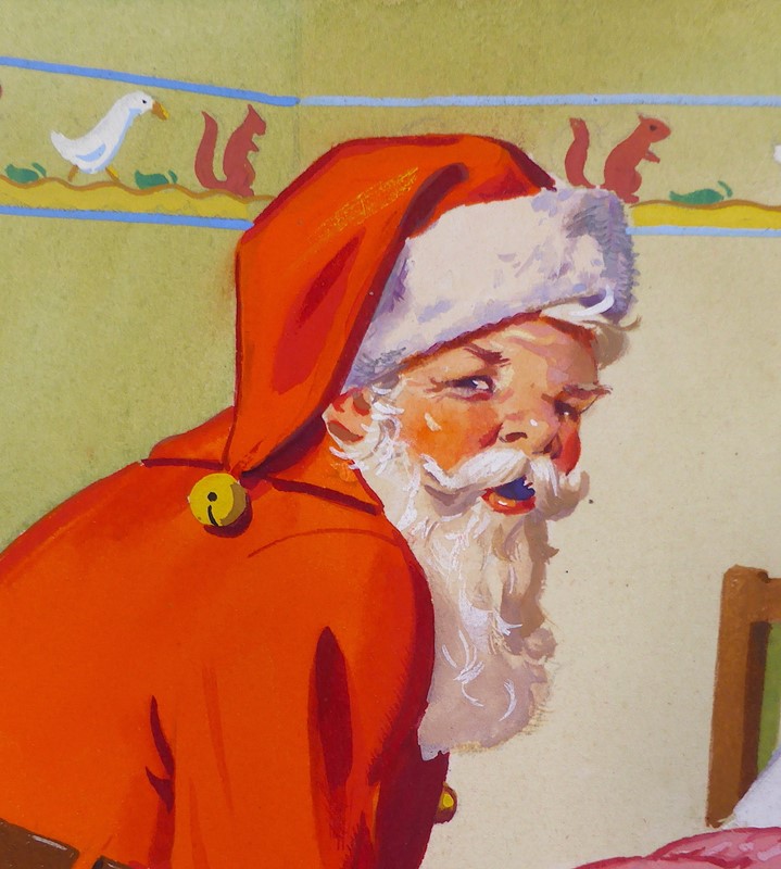 Original Watercolour of Father Christmas-ginger-tom-s-curious-eclectic-ce649f-hoarde-main-637732721522677892.JPG