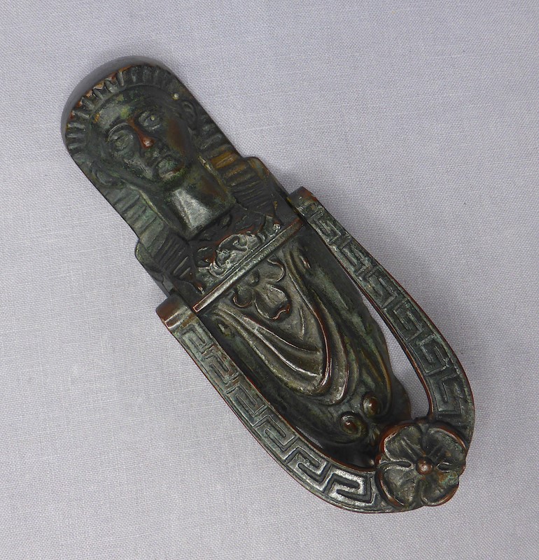 19th Century Egyptian Revival Bronze Door Knocker-ginger-tom-s-curious-eclectic-ce707a-main-638001517761995642.JPG