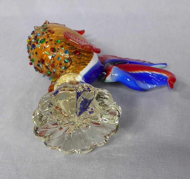 Bejewelled Murano Glass Cockerel-ginger-tom-s-curious-eclectic-ce717g-main-638175189492305053.JPG
