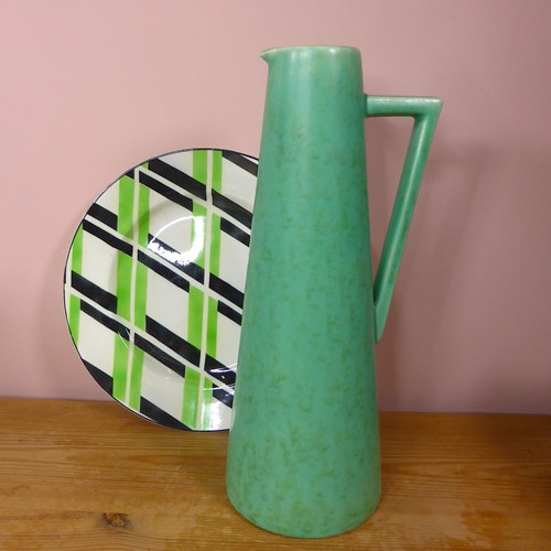 Sudlow Green Art Deco Jug