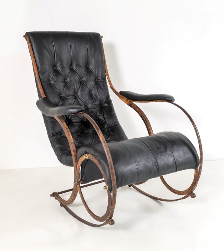 Antique iron frame rocking chair by r w winfield -greencore-design-1-main-637650540100926396.jpg