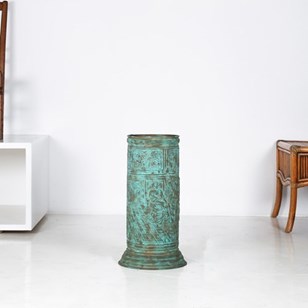 1950S Brass Stick Umbrella Stand Po...
