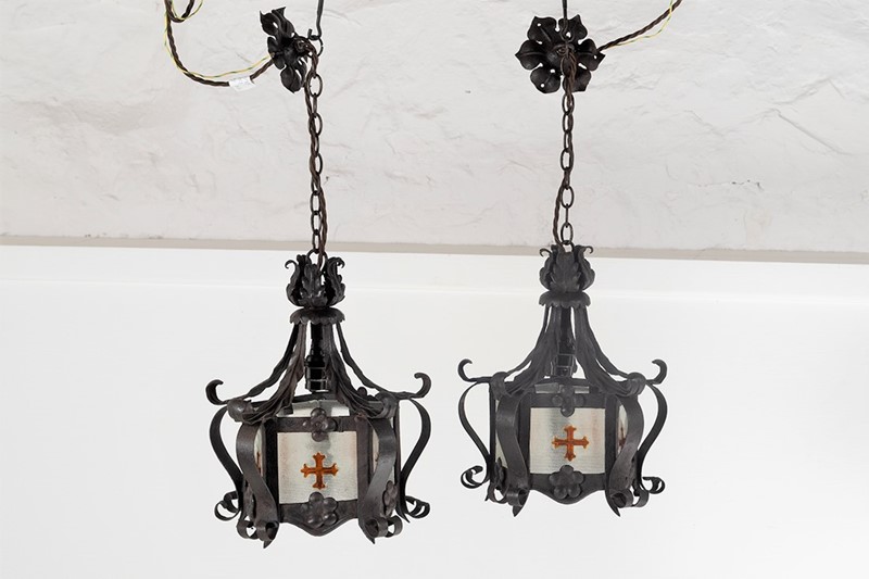 Pair of glazed aesthetic hall pendant lanterns-greencore-design-19th-century-gothic-revival-glazed-hall-lanterns-1-main-637624582773734077.jpg