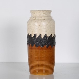 A Large West German Pottery Fat Lav...