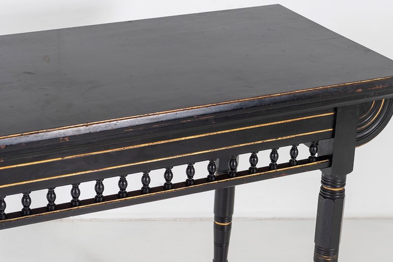 Aesthetic Movement Ebonised Console And Card Table By James Shoolbred London-greencore-design-antique-ebonised-console-james-shoolbred-aesthetic-movement-card-table-3-main-638263998174853084.jpg