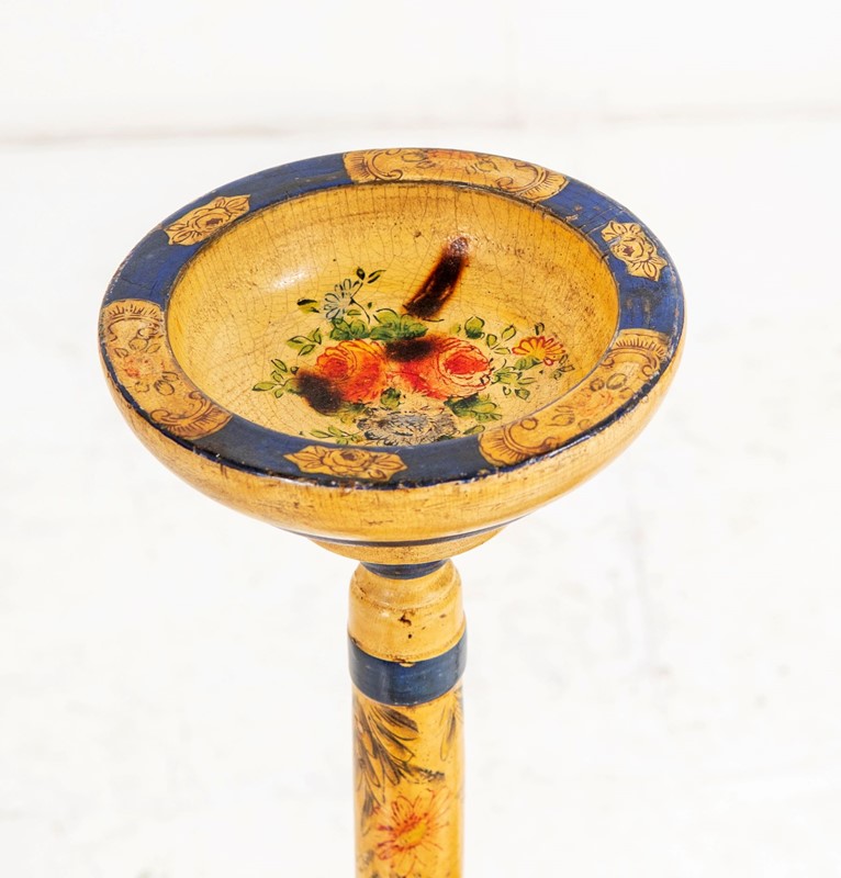 A pair of hand painted floor standing ashtrays-greencore-design-floor-standing-ashtrays-hand-painted-jesso-floral-design-10-main-637489935261383556.jpg