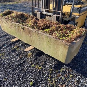 Large Scale 1970S Concrete Planter ...