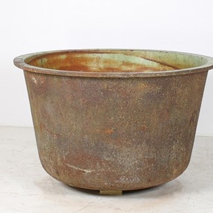 A Large-Scale 4Ft Antique Cast Iron...