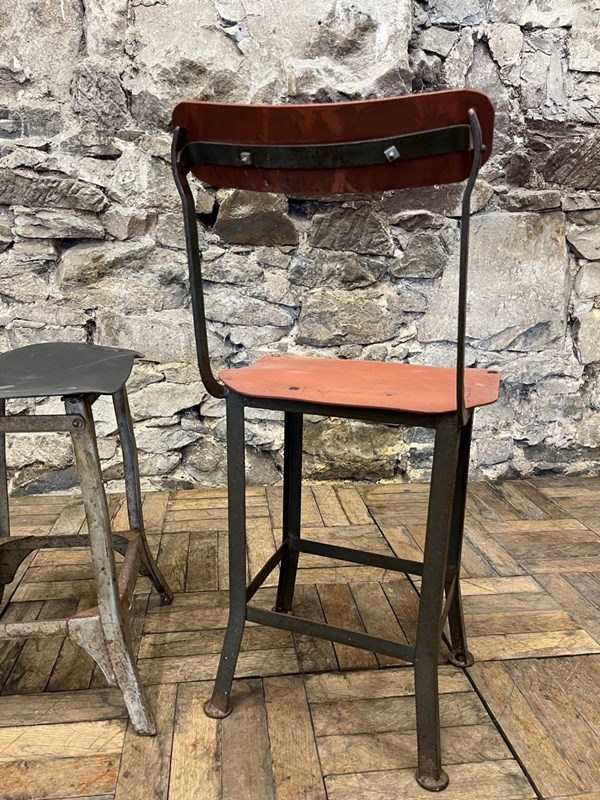 2 Industrial Machinist Stools / Chairs With Backs-greencore-design-industrial-machinist-stools-chairs-laura-ashley-2-main-638297895135963387.jpg