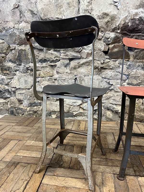 2 Industrial Machinist Stools / Chairs With Backs-greencore-design-industrial-machinist-stools-chairs-laura-ashley-3-main-638297895145807178.jpg
