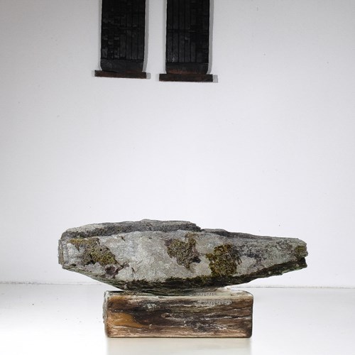 Large 17Th Century Stone Trough Garden Feature Weathered Moss Bonsai Stone 4Ft