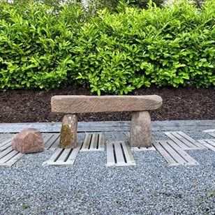 Large Reclaimed Red Sandstone Garde...