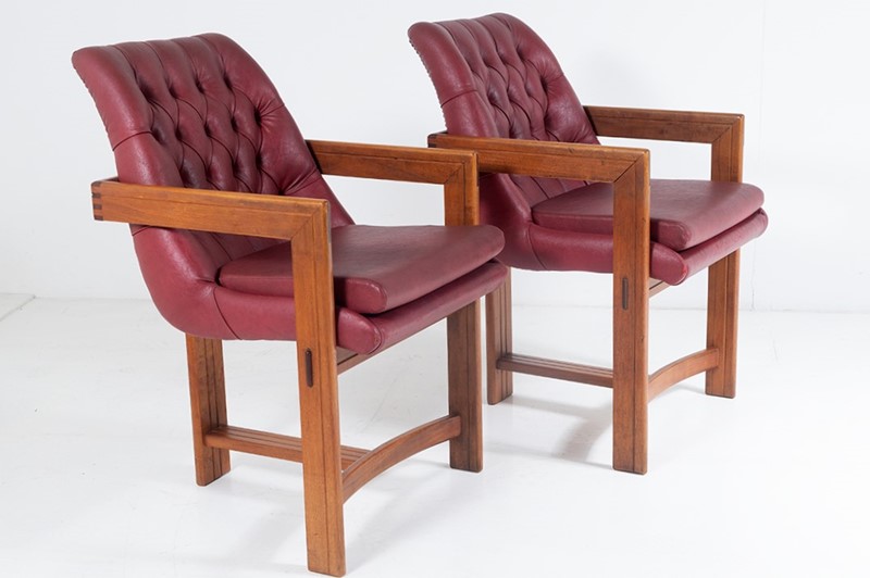 Exceptional pair of Library teak chairs-greencore-design-pair-of-1930s-bauhaus-teak-leather-desk-chairs-16-main-637654924995919734.jpg