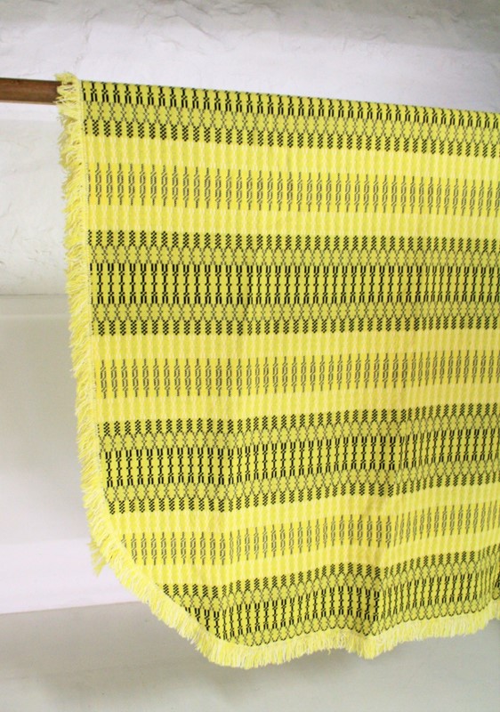 Welsh Wool Tapestry Blanket - Yellow & Black-greencore-design-welsh-wool-tapestry-blanket---yellow-7-main-637478120690643688.jpg