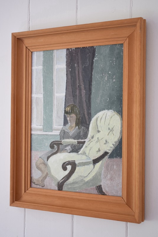 Cornish Oil Painting Interior Scene with Girl and -grumbla-lane-dsc-2043-main-637912573534829259.JPG