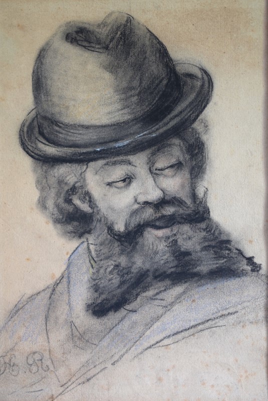 19th Century Charcoal Drawing Bearded Gent-grumbla-lane-dsc-7227-main-637587703347695237.JPG