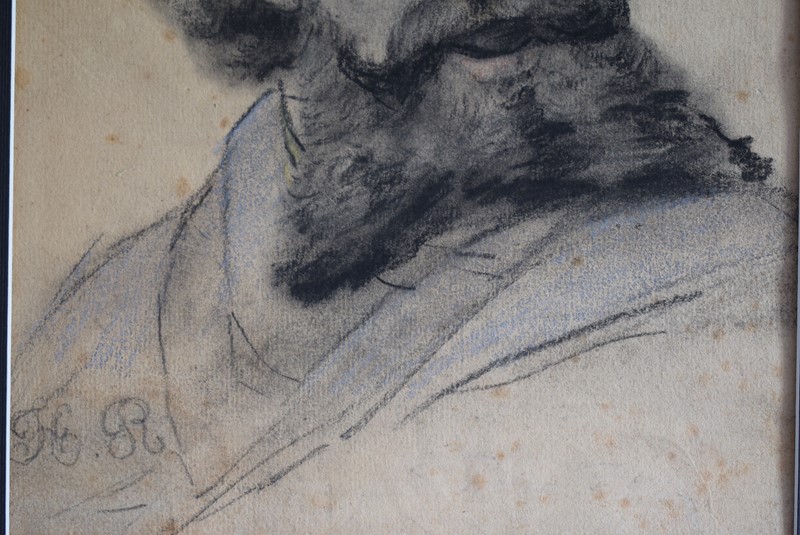 19th Century Charcoal Drawing Bearded Gent-grumbla-lane-dsc-7230-main-637587703396913665.JPG