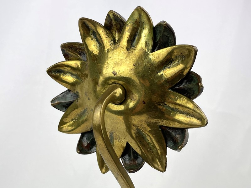 Arts and Crafts Period Sunflower Andirons-grumbla-lane-img-0489-main-637864145985854392.jpeg
