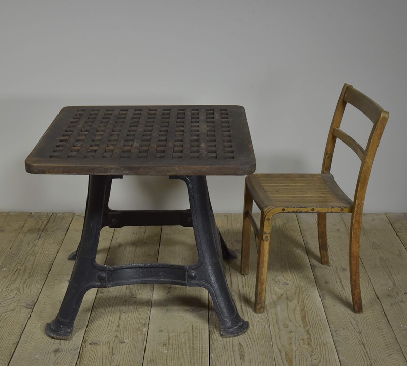 Antique Cast Iron & Teak Garden Table-haes-antiques-dsc-0804cr-main-637920455531028540.jpg