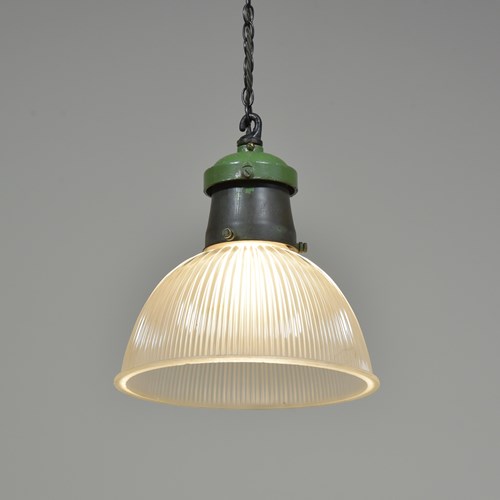 Holophane Prismatic Pendant Light