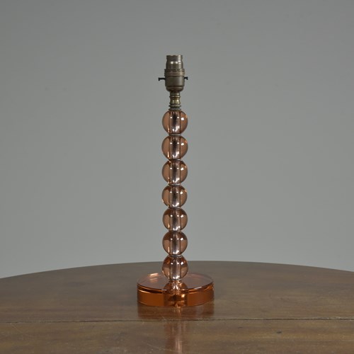 Stacked Glass Ball Lamp Art Deco