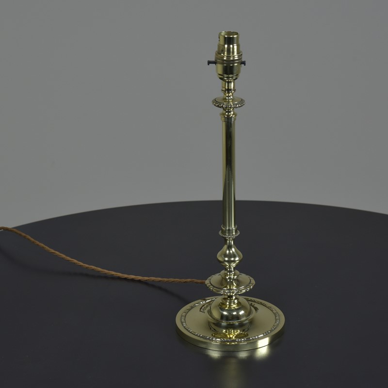 Antique Brass "Bead & Reel" Table / Desk Lamp -haes-antiques-dsc-2312cr-fm-main-637251276645512862.jpg
