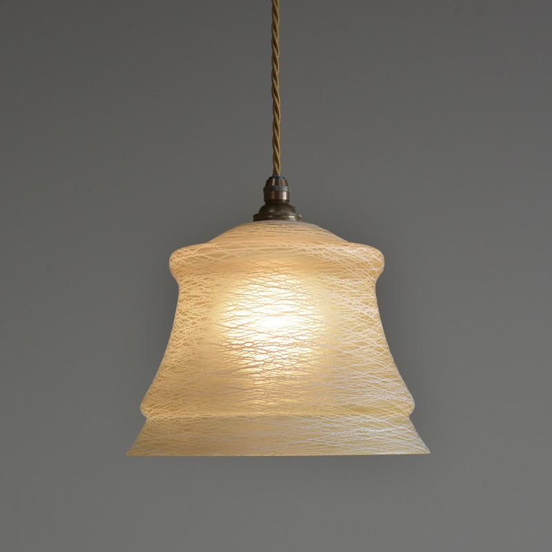 Amber Glass Cobweb Lamp & Pendant-haes-antiques-dsc-2604cr-main-638019705101340912.jpg