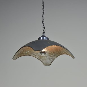 Domed Mirrored Pendant Shades - Hal...