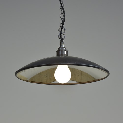 Mirrored Parabolic Glass Reflector Shade Pendant Lights