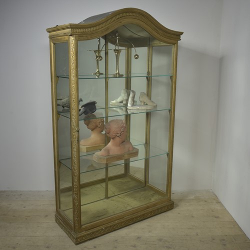 Gilded Domed Display Cabinet