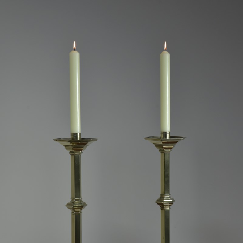 Antique Pair -Brass Hexagonal  Candlesticks -haes-antiques-dsc-6710cr-fm-main-637449577842367571.jpg