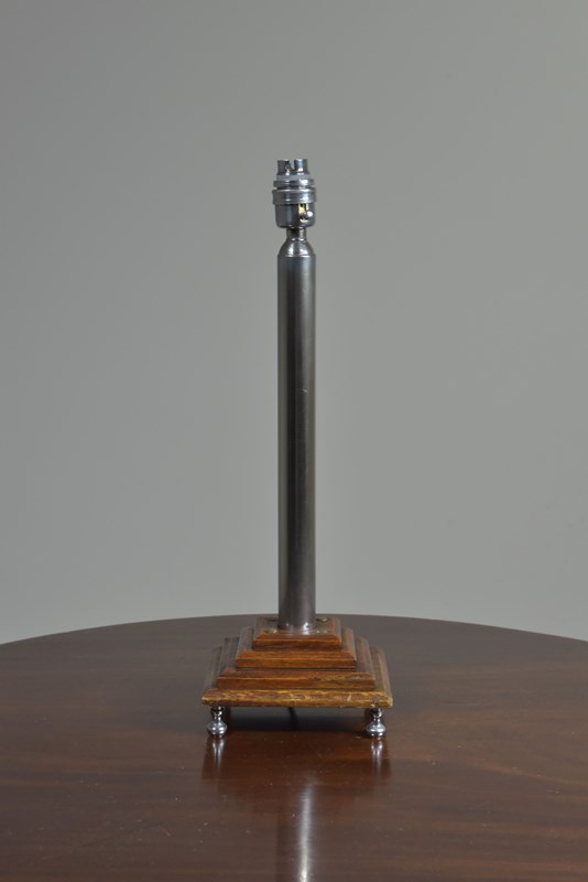 Art Deco Nickel & Oak Lamp-haes-antiques-dsc-6979cr-main-638340980584442574.jpg