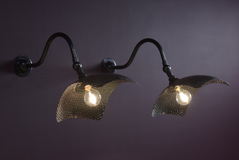 Curved & Dimpled Nickel Shade Wall Lights-haes-antiques-dsc-8268cr-main-637876332847106115.jpg