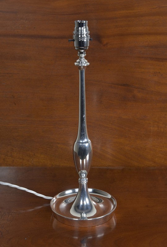 Baluster Stemmed Table Lamp - Silver Plated-haes-antiques-dsc-8976cr-fm-main-637062435923946714.jpg