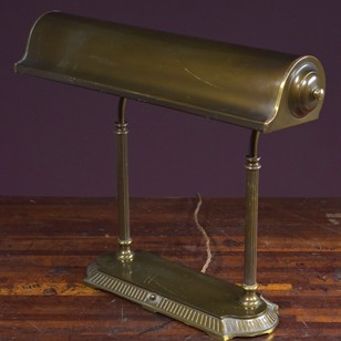 Ajusco Bronze Bankers Desk Lamp