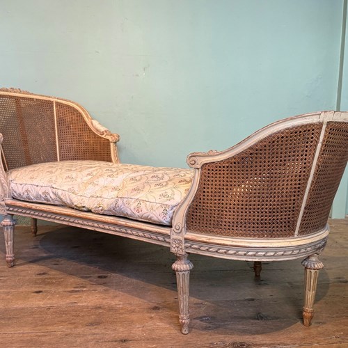 Antique French Duchesse Brisee Daybed In Louis XVI Style