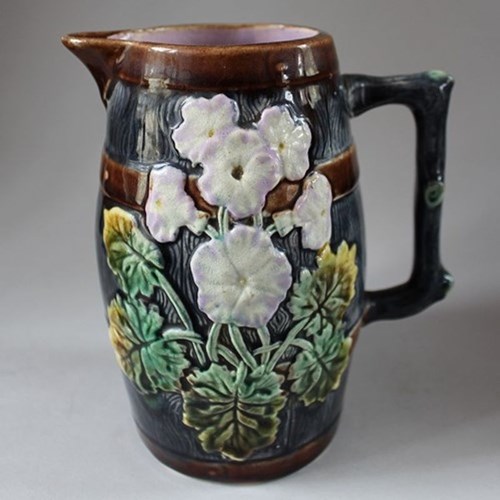 19Th Century Majolica Jug