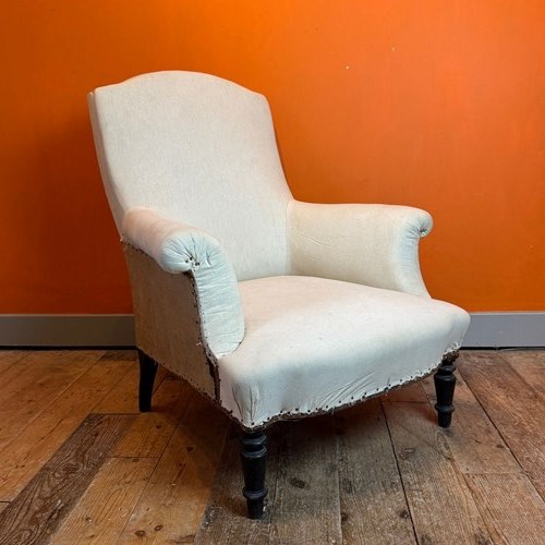19Th Century French Napoleon III Armchair