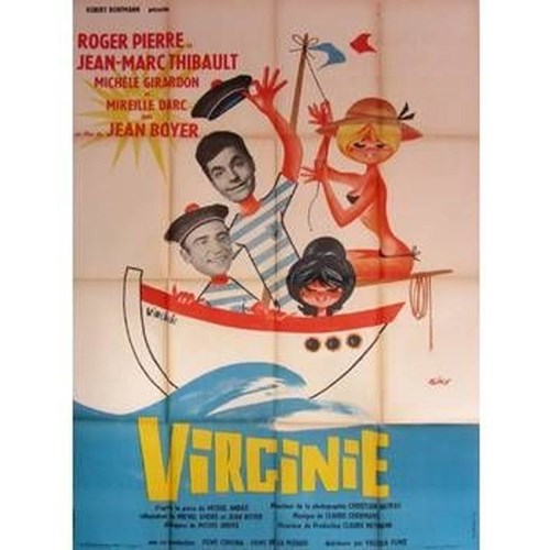 An Original French Film Poster `Virginie` 1962