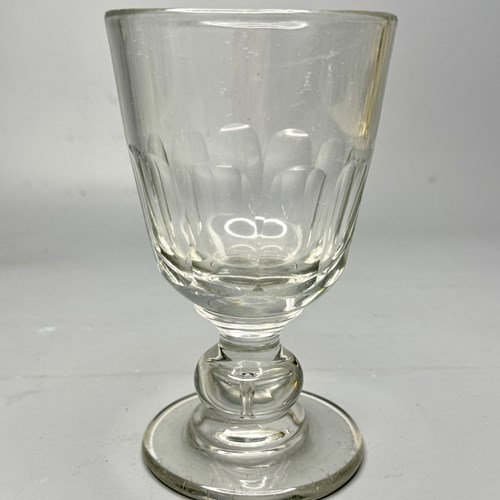 Large Victorian Cut Glass Rummer