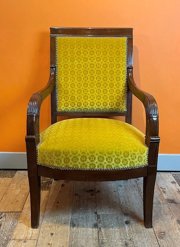Vintage French Mahogany Charles X Style Open Armchair-hand-of-glory-3-42fe9690-e9b3-434e-a4e9-05a5444ae6d2-1-201-a-main-638316253377092857.jpeg