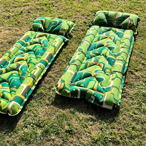 Pair Of Vintage 1970'S Inflatable Mattresses